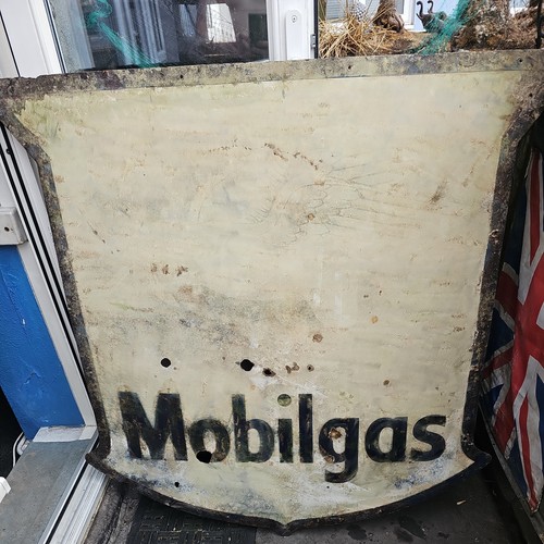 Vintage mobigas sign - vintage,