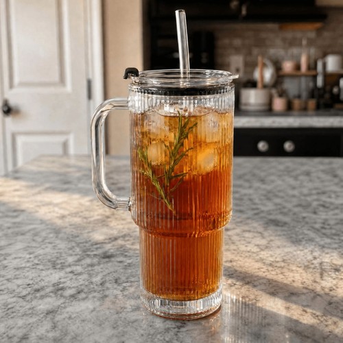 600ml glass coffee - glass, cup