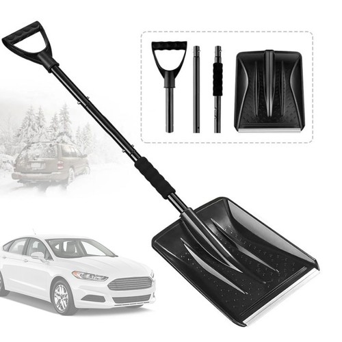 Adjustable snow shovel grip - snow,