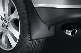 Land rover rear mudflaps - rear, kit