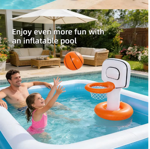 Pvc inflatable basketball hoop - pvc,