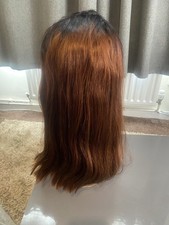Human Hair Lace Wig, 100%