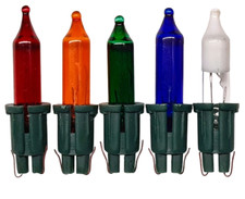 Premier RBLC20M 5 x Spare inc Fuse Coloured Christmas Lights Bulbs Lamp