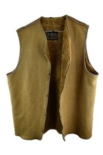 BARBOUR Brown Clip In Liner Chest size 46" Mens Warm Pile Lining Casual Outdoors