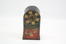 Vintage 1929 Jacobs and Co Lucky Wheel Biscuit Tin Mechanical Fortune Telling 
