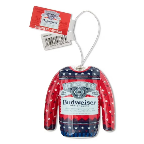 Budweiser ugly sweater - budweiser,