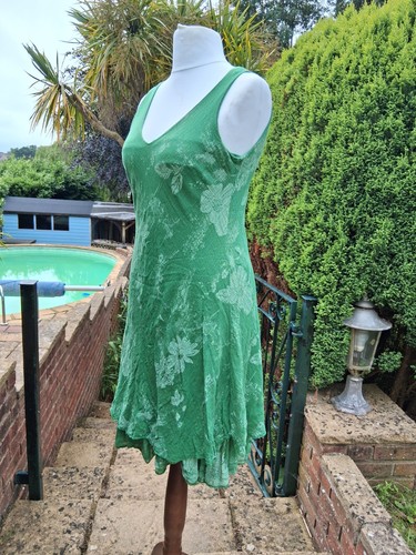 Made italy green floral - made,