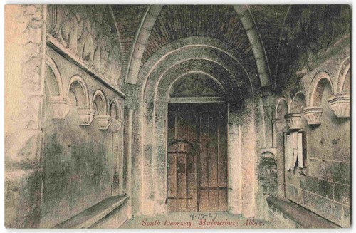 Malmesbury abbey south doorway - malmesbury,