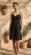 DOSA Size 1=XS Slip Dress NAVY