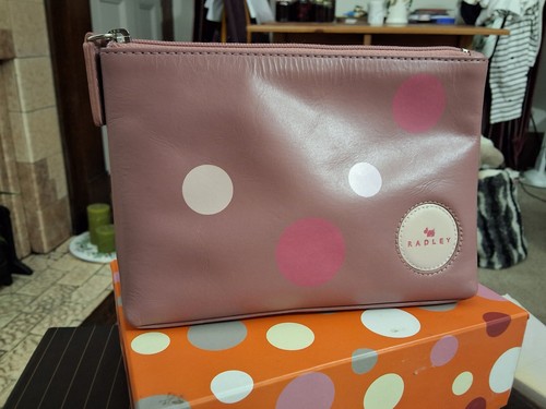Radley leather make - bag, new