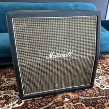 Vintage 1970s Marshall 4x10 Checkerboard Guitar Amplifier Speaker Cabinet EMPTY