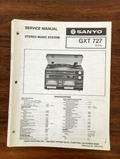 Sanyo GXT 727 Stereo Music