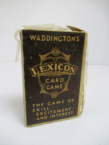 Vintage waddington lexicon - waddington's,
