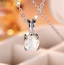 925 Sterling Silver White Fire