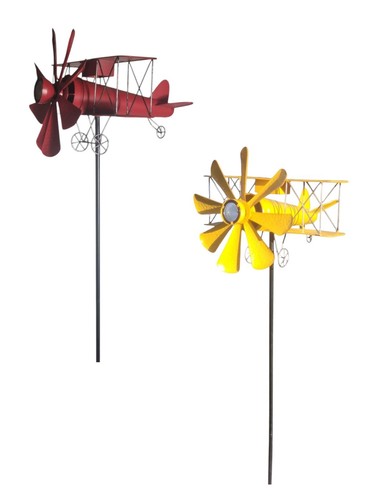 Solar plane wind - plane, spinner