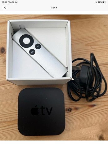 Apple 3rd generation - apple, tv