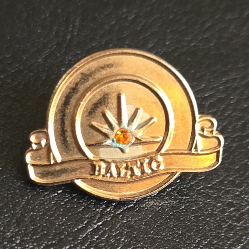 Enamel badge pin club - club, &