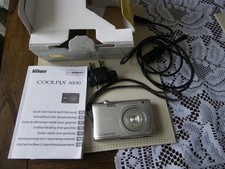 Nikon Coolpix A100 20.1MP Compact Digital Camera Silver/black