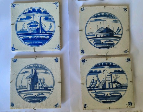 18th century dutch delft tiles - 18th,