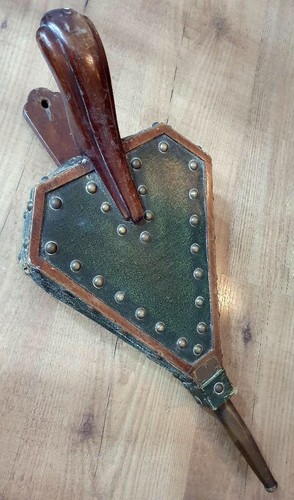 Vintage fire bellows - vintage,