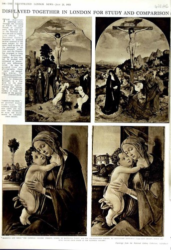 Old vintage print 1951 - vintage, art