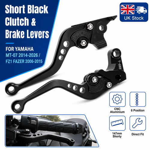 Short black clutch brake - 2x,