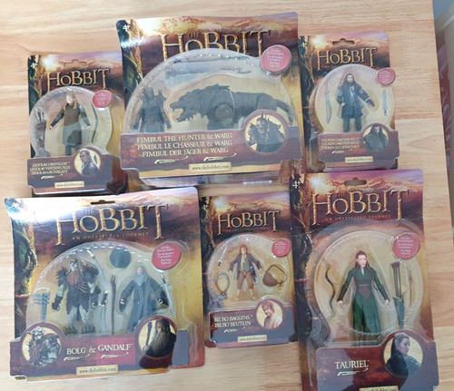 The hobbit figures - hobbit,