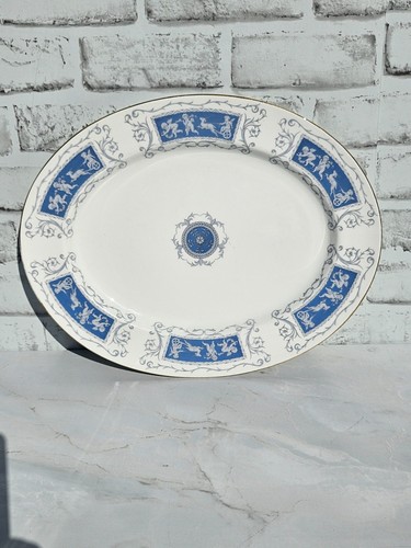 Coalport revelry blue serving - coalport,