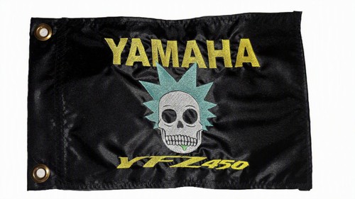 Custom yfz450 flag mad - custom,