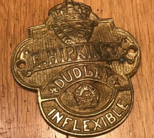 Antique brass safe - antique, plaque
