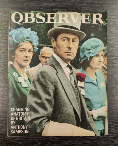 Observer magazine antatomy - magazine:, of