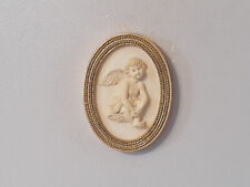 Cherub Baby Angel 3D Sculpture Art Ornament Wall Hanging Wall Art Home Decor