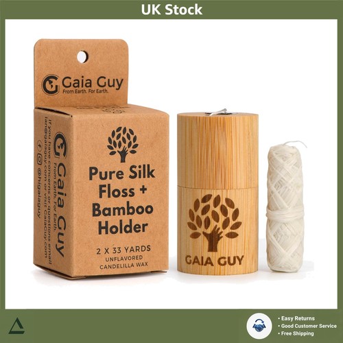 Eco friendly silk dental floss - eco-friendly,