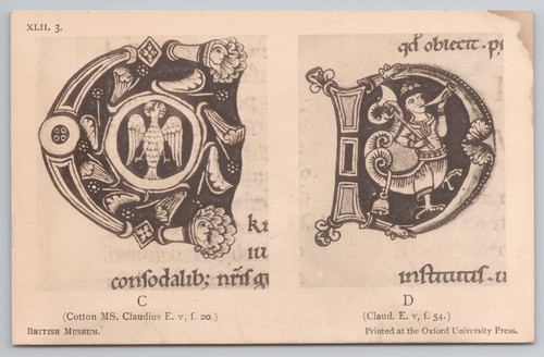 British museum postcard - british,