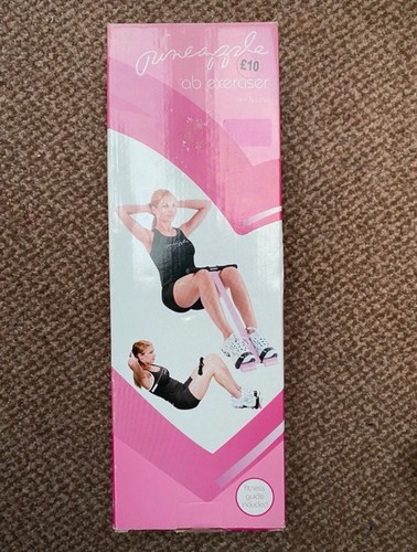 Pink exerciser fitness - an,