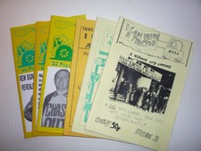 6 copies of I can Drive a Tractor Norwich City Fanzine.