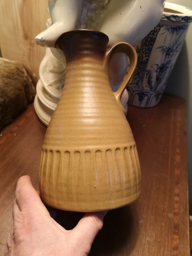 Honiton brown pottery - , pitcher