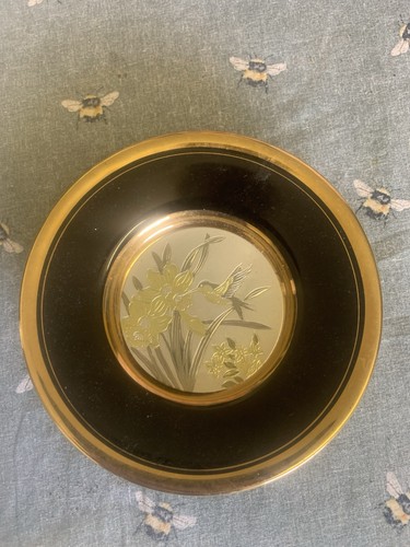 Art chokin plate 24k - art,