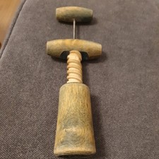 Vintage French Double Wood