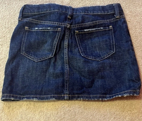 Women blue denim mini - h&m,