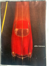 Alfa Romeo Giulietta SZ SS 2600 Dauphine Giulia Dealer Range Brochure 1960's Exc