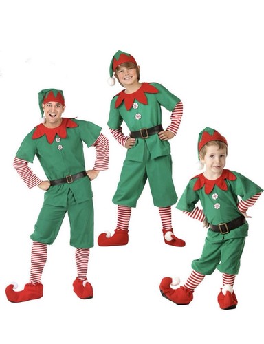 Christmas elf fancy dress - elf,