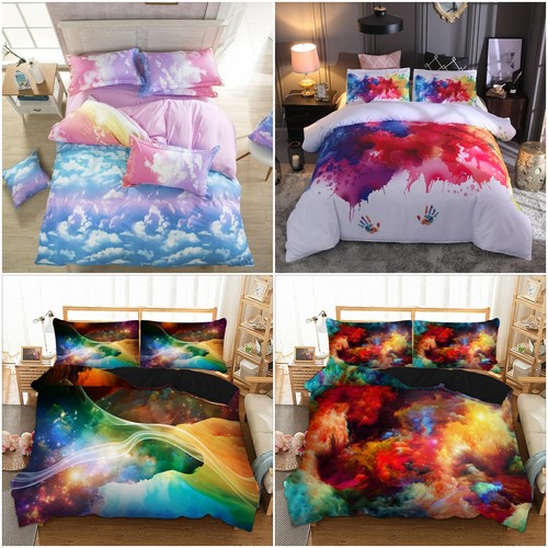 Graffiti galaxy quilt duvet - graffiti,