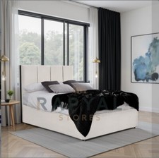 ORTHOPAEDIC DIVAN BED SET WITH MATTRESS AND HEADBOARD 3FT 4FT6 Double 5FT King