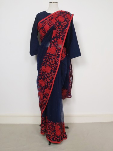 Zarkan indian designer saree - zarkan,