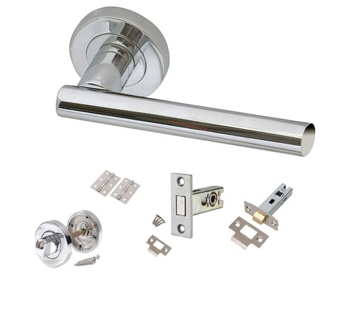 Bathroom bar door handles - door,