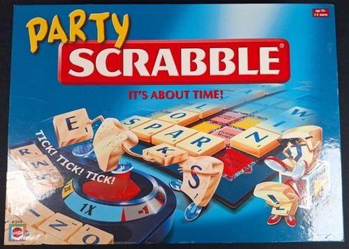Mattel scrabble party - scrabble,