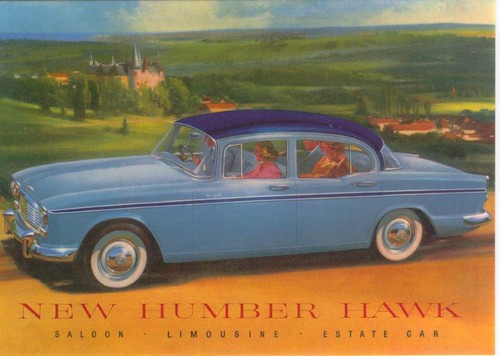 New humber hawk circa 1959 - new,