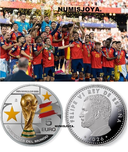 Available euro silver coin - 5,