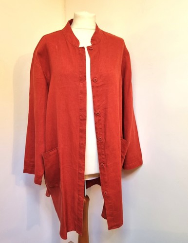 Tahari linen jacket size - linen,